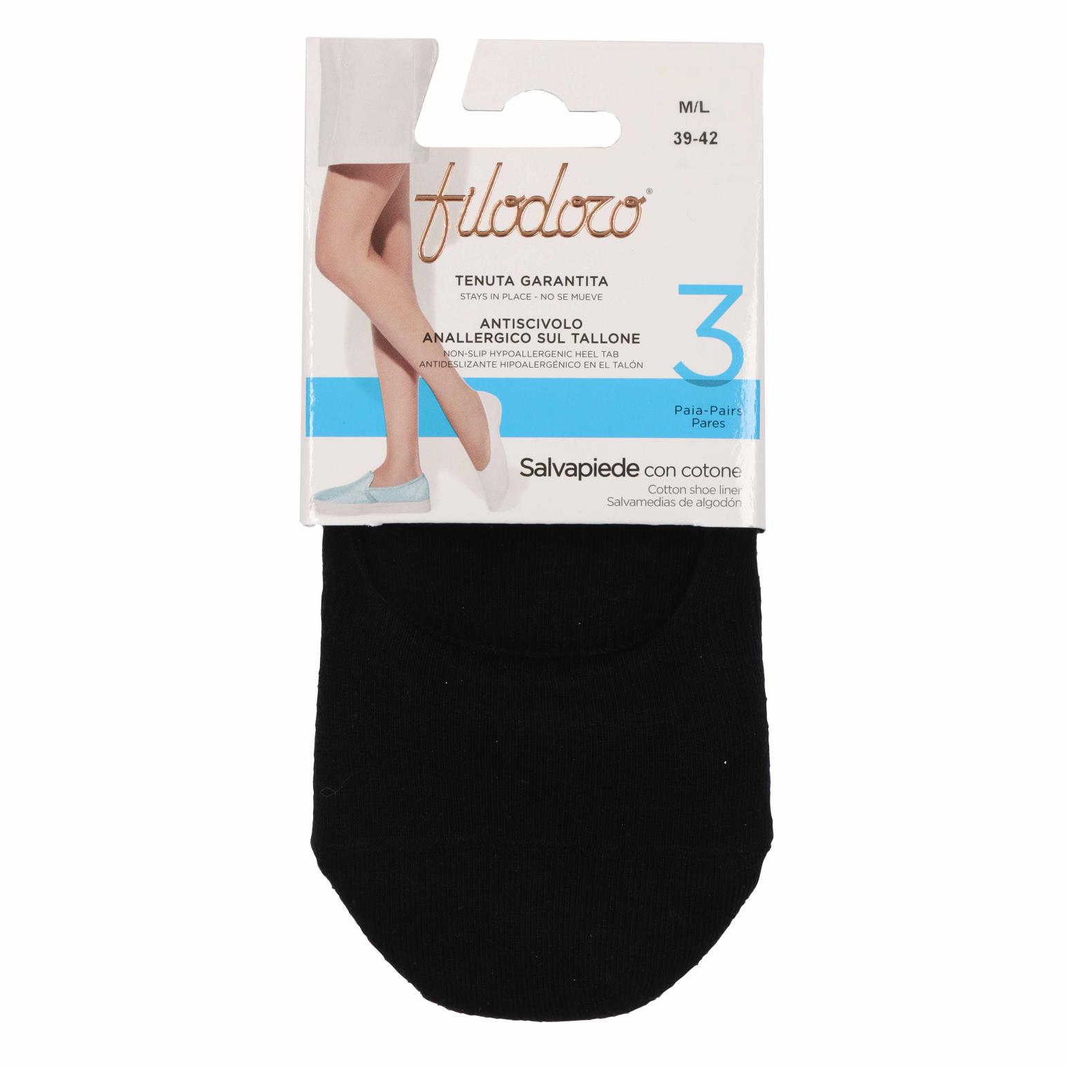 Filodoro Filo Cotton Footlet 3 Pairs